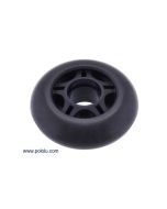 Rueda Scooter / Skate Wheel 70 × 25mm - Negro