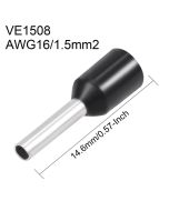 Terminal Pin Huec0 Pre Aislado VE1508-Azul