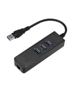 Adaptador Hub Usb 3.0 Con Puerto Ethernet Gigabit 